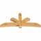 Ekena Millwork Davenport Rough Sawn Timber Gable Bracket, Western Red Cedar, 84"W x 38"H x 6"D x 6"F, 11/12 Pitch GBW084X38X0606DAV00RWR - alternate 5